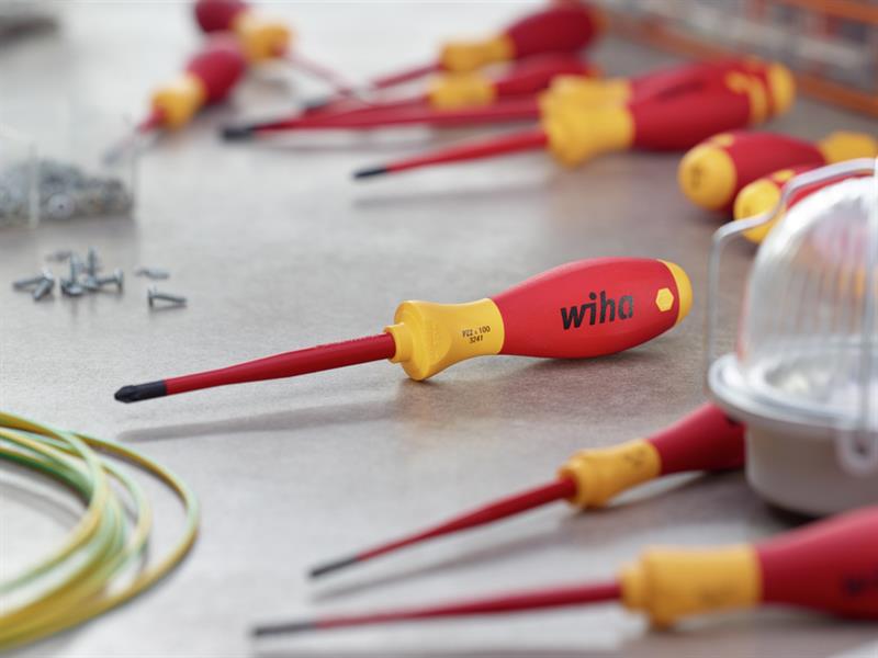 Wiha SoftFinish® electric slimFix Screwdriver Set, 12 Piece WHA41003