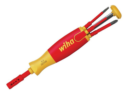 Wiha electric LiftUp Bit Magazine TX Screwdriver Set, 6 Piece WHA41158