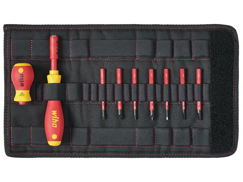 Wiha SoftFinish® electric slimVario Screwdriver Set, 10 Piece WHA41232