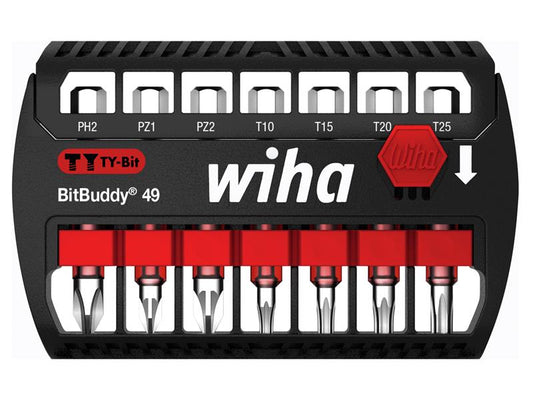Wiha BitBuddy® TY Bit Set, 7 Piece WHA42117