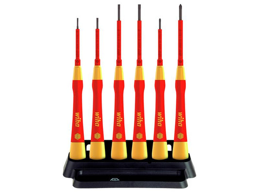 Wiha PicoFinish® SL/PH Fine VDE Screwdriver Set, 7 Piece WHA42989