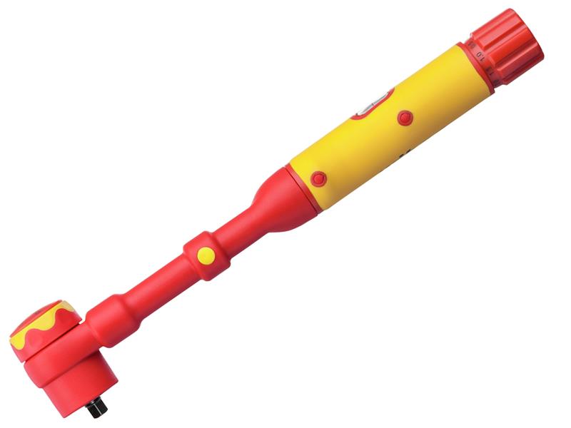 Wiha Electric Insulated Torque Wrench 1/4in Drive 5-25Nm Length 288mm WHA43126