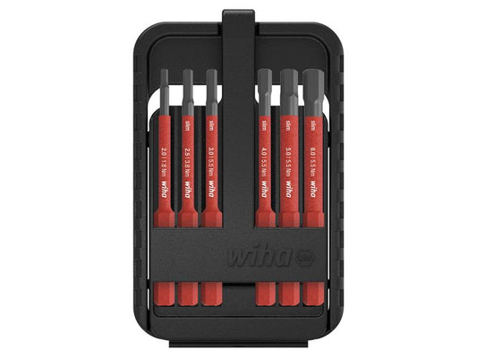Wiha slimBit electric Hex Bit Set, 7 Piece WHA43156