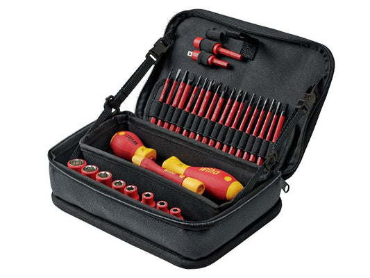 Wiha slimVario® electric Tool Set, 32 Piece (inc. Case) WHA43465