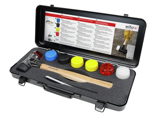 Wiha Assorted Hammer Face Set, 9 Piece WHA44008