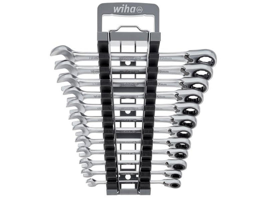 Wiha Ring Ratchet Spanner Set, 12 Piece WHA44661