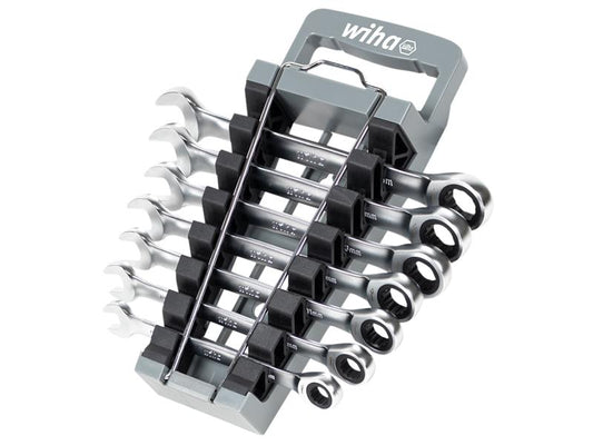 Wiha Ring Ratchet Spanner Set, 8 Piece WHA44664