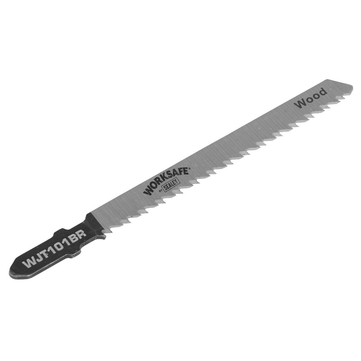 Sealey Jigsaw Blade Wood & Plastics 75mm 10tpi - Pack of 5 WJT101BR