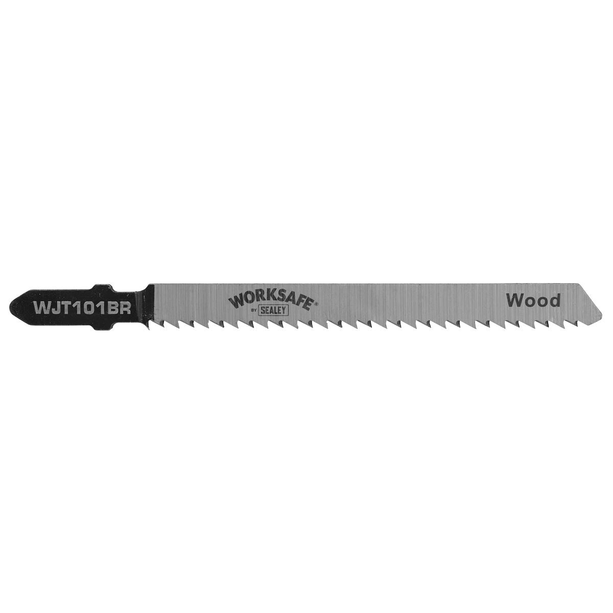 Sealey Jigsaw Blade Wood & Plastics 75mm 10tpi - Pack of 5 WJT101BR