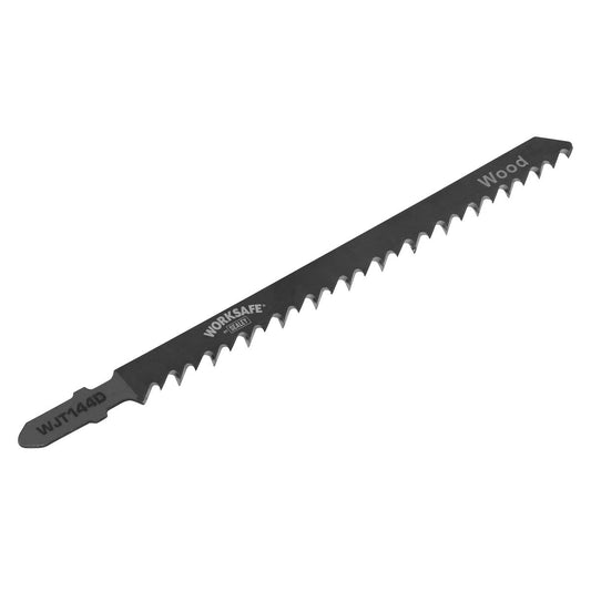 Sealey Jigsaw Blade Wood 75mm 6tpi - Pack of 5 WJT144D