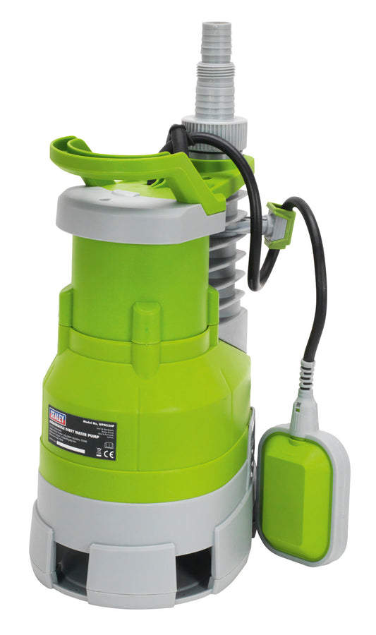 Sealey Submersible Dirty Water Pump Automatic Cut Out 225L/min 230V WPD235P