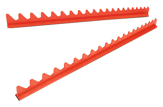 Sealey Sharks Teeth Spanner Rack Magnetic 2pc WR02