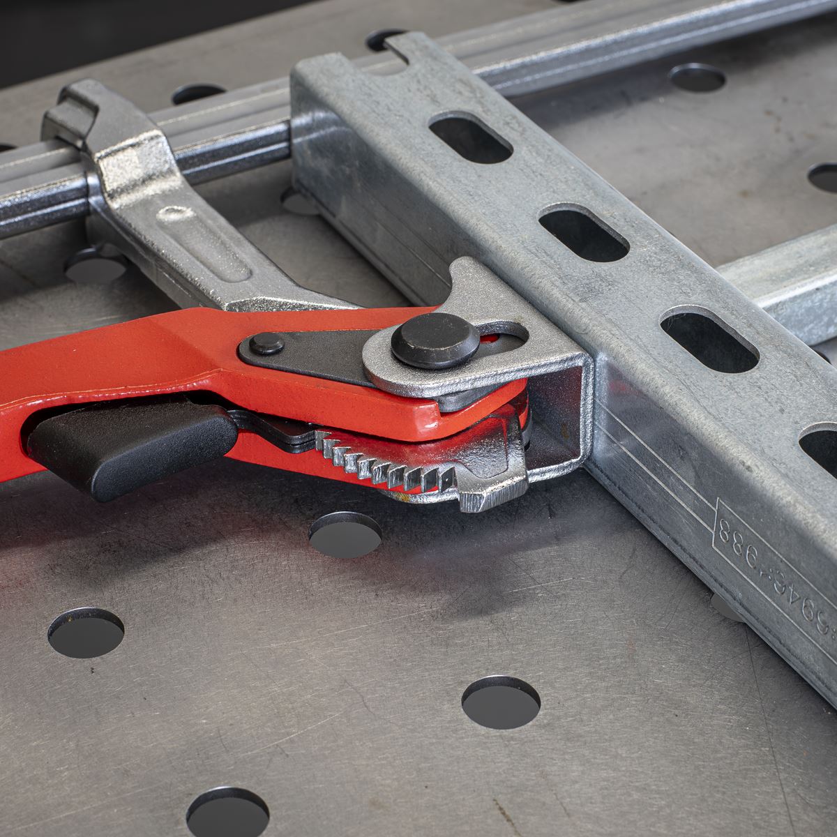Sealey Welding Ratchet Clamp 500 x 120mm WRC500
