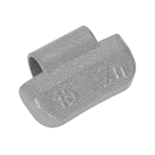Sealey Wheel Weight 15g Hammer-On Plastic Coated Zinc for Alloy Wheels Pack of 100 WWAH15