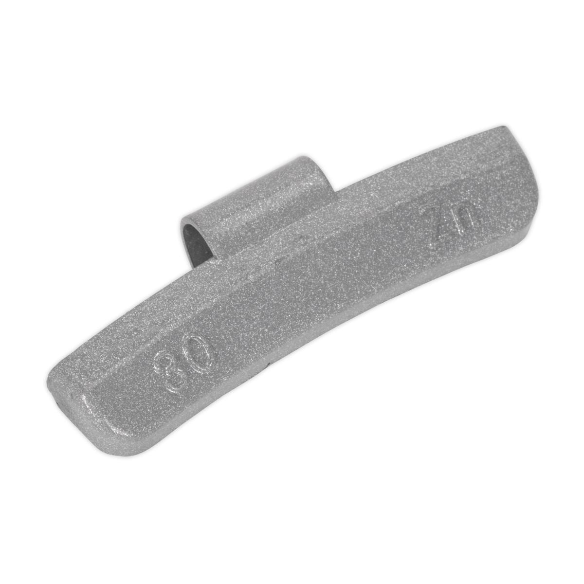Sealey Wheel Weight 30g Hammer-On Plastic Coated Zinc for Alloy Wheels Pack of 100 WWAH30