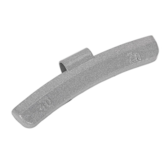 Sealey Wheel Weight 40g Hammer-On Plastic Coated Zinc for Alloy Wheels Pack of 50 WWAH40