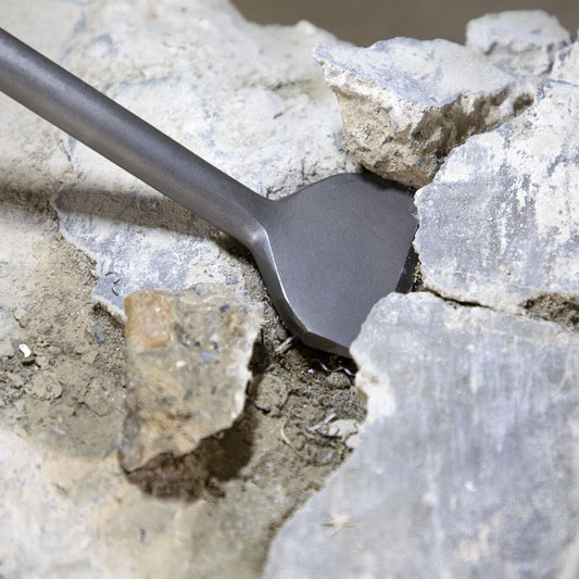 Sealey Cranked Chisel 75 x 300mm Wide - SDS MAX X4WC