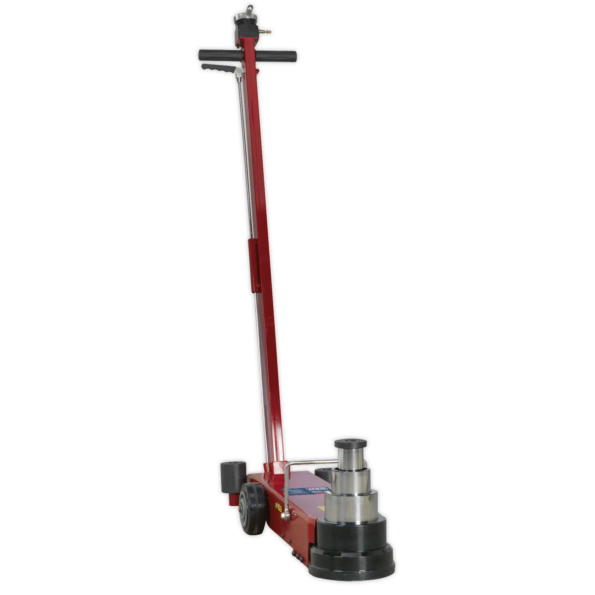 Sealey Air Operated Jack 10-40 Tonne Telescopic - Long Reach/Low Profile YAJ10-40LELR