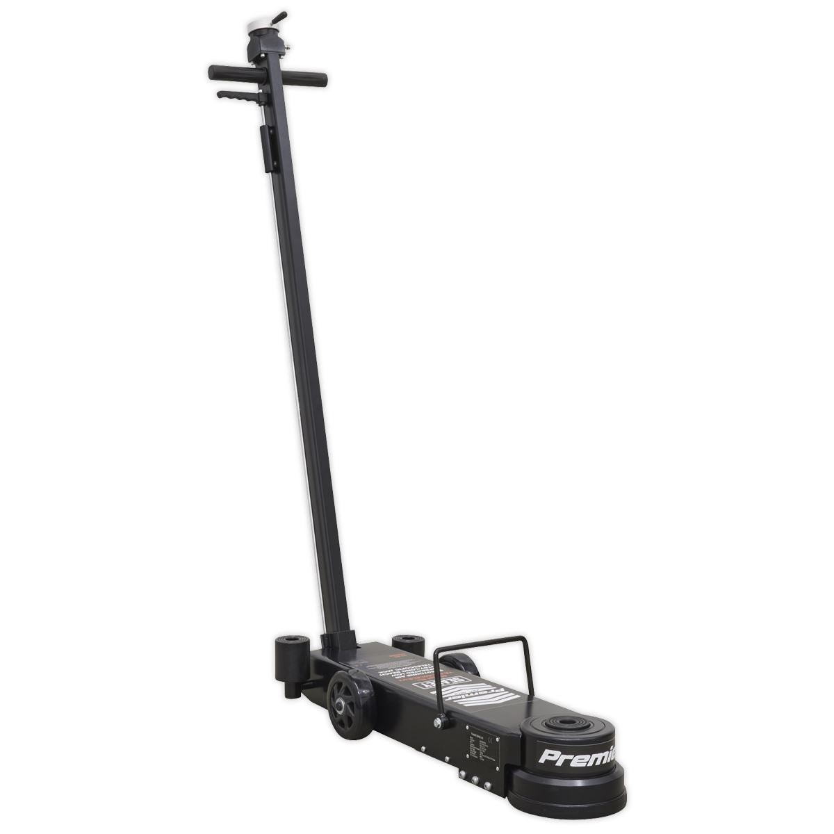 Sealey Air Operated Jack 10-40 Tonne Telescopic - Long Reach/Low Profile YAJ10-40LELR
