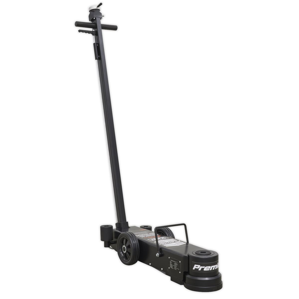 Sealey Air Operated Jack 15-30 Tonne Telescopic - Long Reach/Low Profile YAJ15-30LE