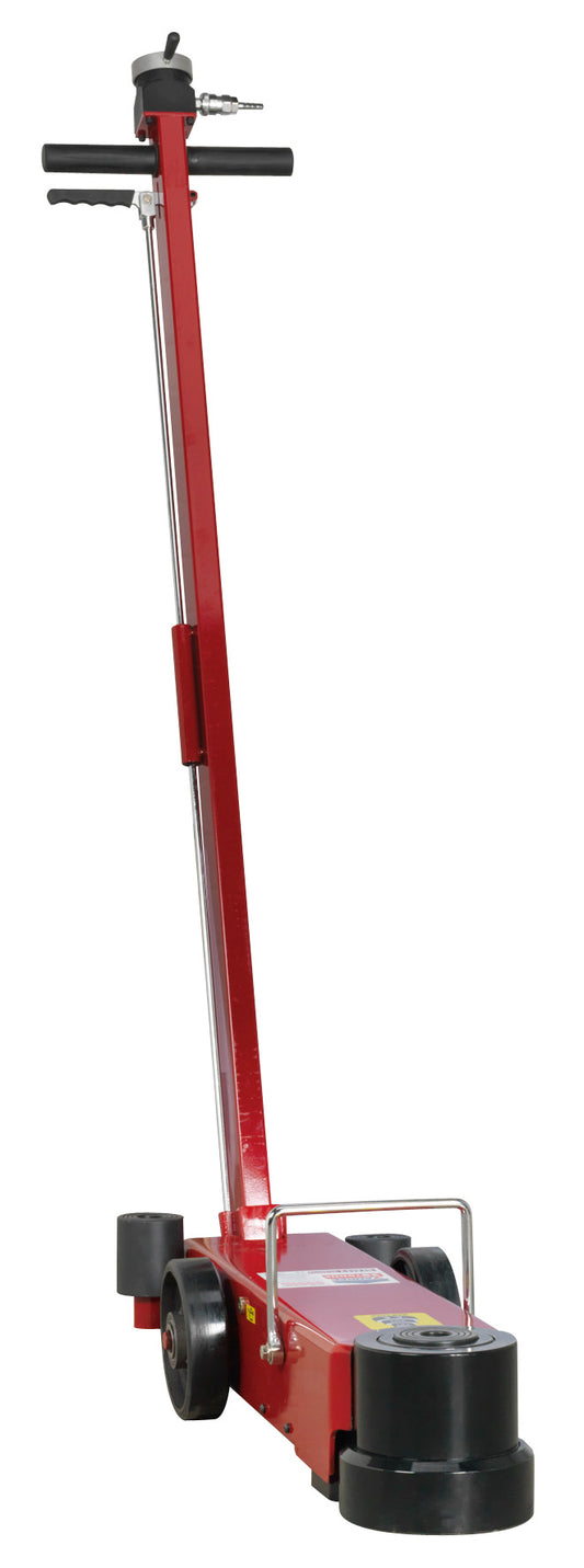 Sealey Air Operated Jack 15-30 Tonne Telescopic - Long Reach/Low Profile YAJ15-30LE