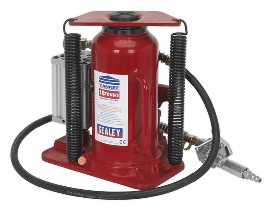 Sealey Air Operated Bottle Jack 18 Tonne YAJ18S