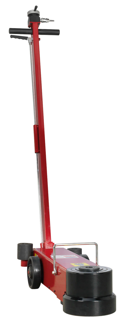 Sealey Air Operated Jack 20-60 Tonne Telescopic - Long Reach/Low Profile YAJ20-60LR