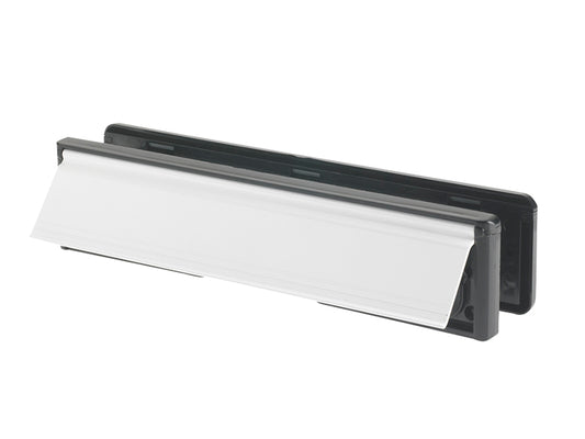 Yale Locks Letter Plate White (Visi-Packed) 300mm (12in) YALLP440603C