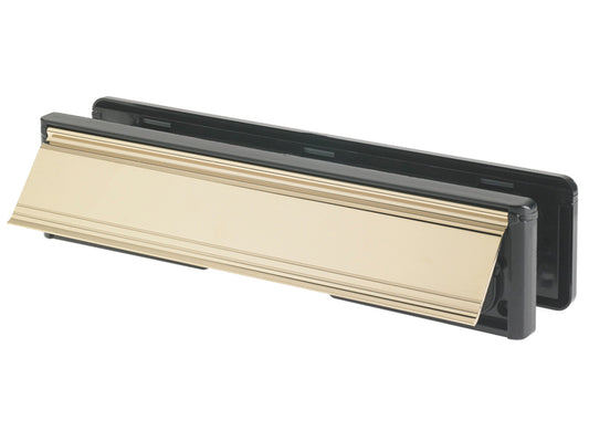 Yale Locks Letter Plate PVD Gold (Visi-Packed) 300mm (12in) YALLP440632C