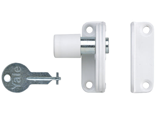 Yale Locks P123 Sash Window Presslock White YALP123WE