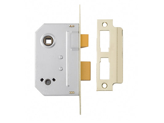 Yale Locks PM236 Bathroom 2 Lever Sashlock Polished Chrome 67mm 2.5in YALPM236CH25
