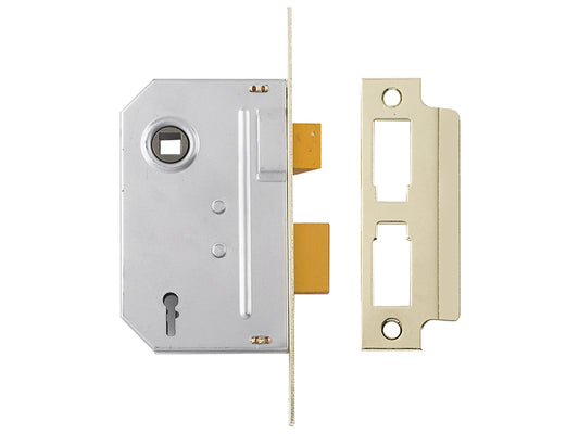 Yale Locks PM246 Internal 2 Lever Mortice Sashlock Polished Chrome 67mm 2.5in YALPM246CH25