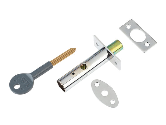Yale Locks PM444 Door Security Bolt Polished Chrome Finish Visi of 1 YALPM444CH