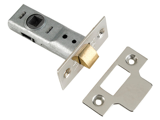 Yale Locks M888 Tubular Mortice Latch 64mm 2.5in Chrome Visi Pack of 1 YALPM888ZP25