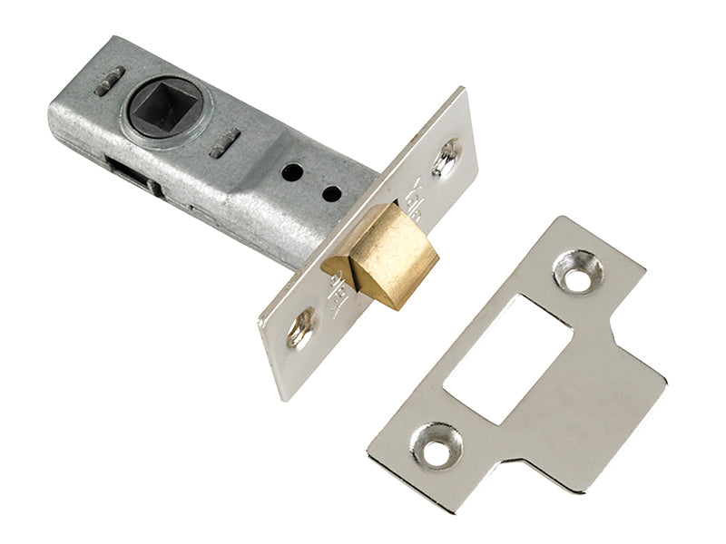 Yale Locks M888 Tubular Mortice Latch 76mm 3in Chrome Pack of 1 YALPM888ZP30