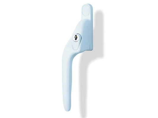 Yale Locks White Offset Locking PVCu Window Handle Left YALPYWH40LWH