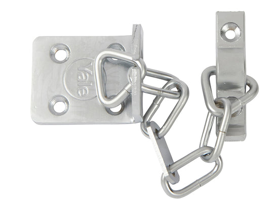 Yale Locks WS6 Security Door Chain - Satin Chrome Finish YALVWS6SC