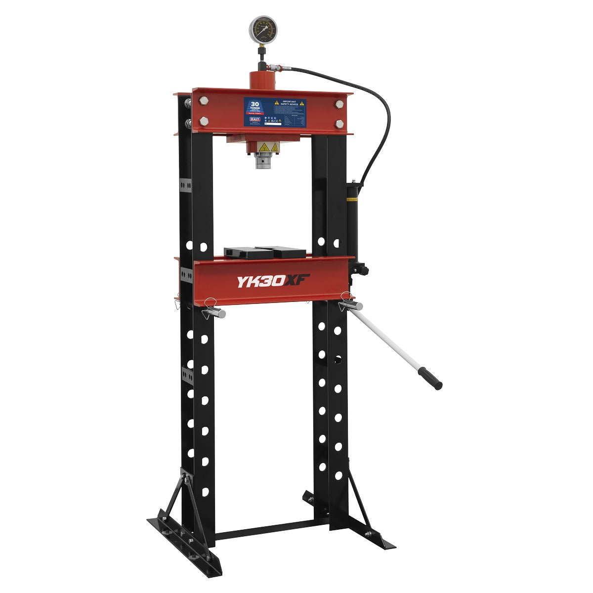 Sealey Hydraulic Press 30 Tonne Floor Type YK30XF