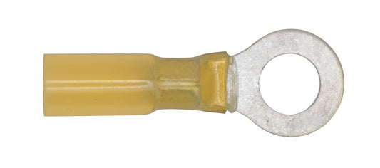 Sealey Heat Shrink Ring Terminal �8.4mm Yellow Pack of 25 YTSR2584