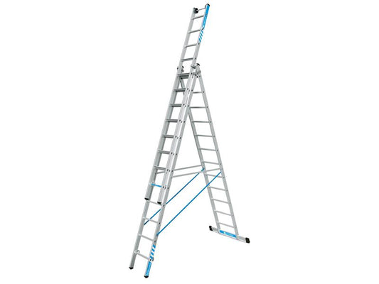 Zarges Skymaster Plus X Combination Ladder 3-Part 3 x 12 Rungs 8.61m ZAR41580