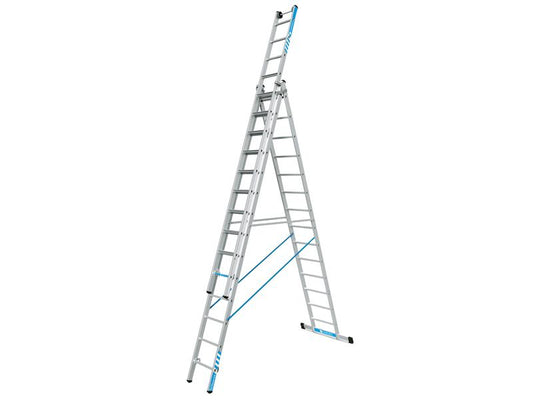 Zarges Skymaster Plus X Combination Ladder 3-Part 3 x 14 Rungs 9.73m ZAR41581