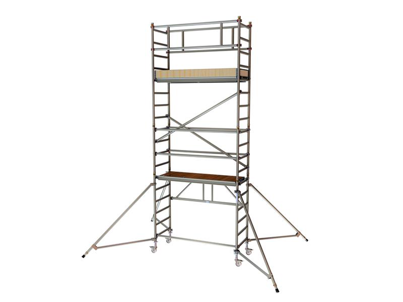 Zarges PaxTower 3T with Toeboards & Stabilisers Platform Height 3.6m ZAR5535142