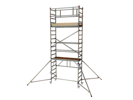 Zarges PaxTower 3T with Toeboards & Stabilisers Platform Height 3.6m ZAR5535142