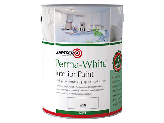 Zinsser Perma-White® Interior Paint Matt 1 litre ZINPWES1L