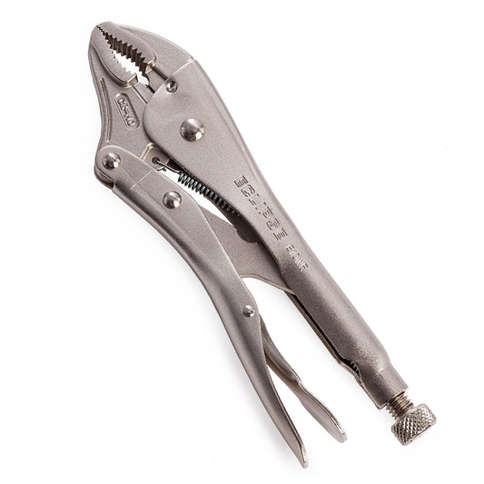 Eclipse Curved Jaw Locking Plier With Wire Cutter 10" 250mm Jaw Cap 45mm E10WR