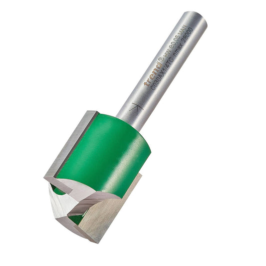 Trend Two Flute Cutter 20mm Diameter soft hard MDF ply and chipboard C030AX1/4TC