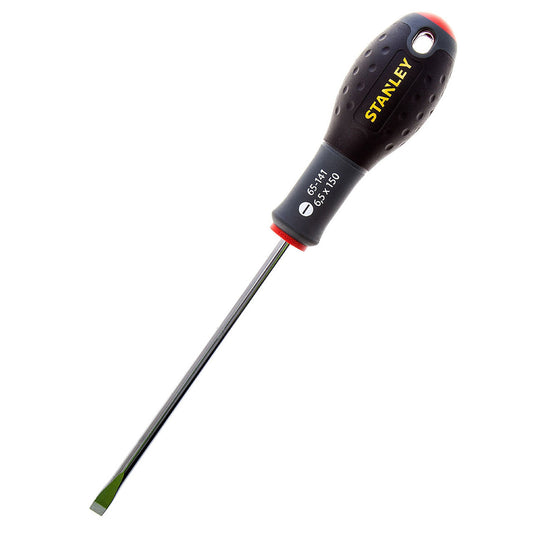 Stanley FatMax Flared Screwdriver 6.5mm x 150mm Soft Grip Handle 0-65-141