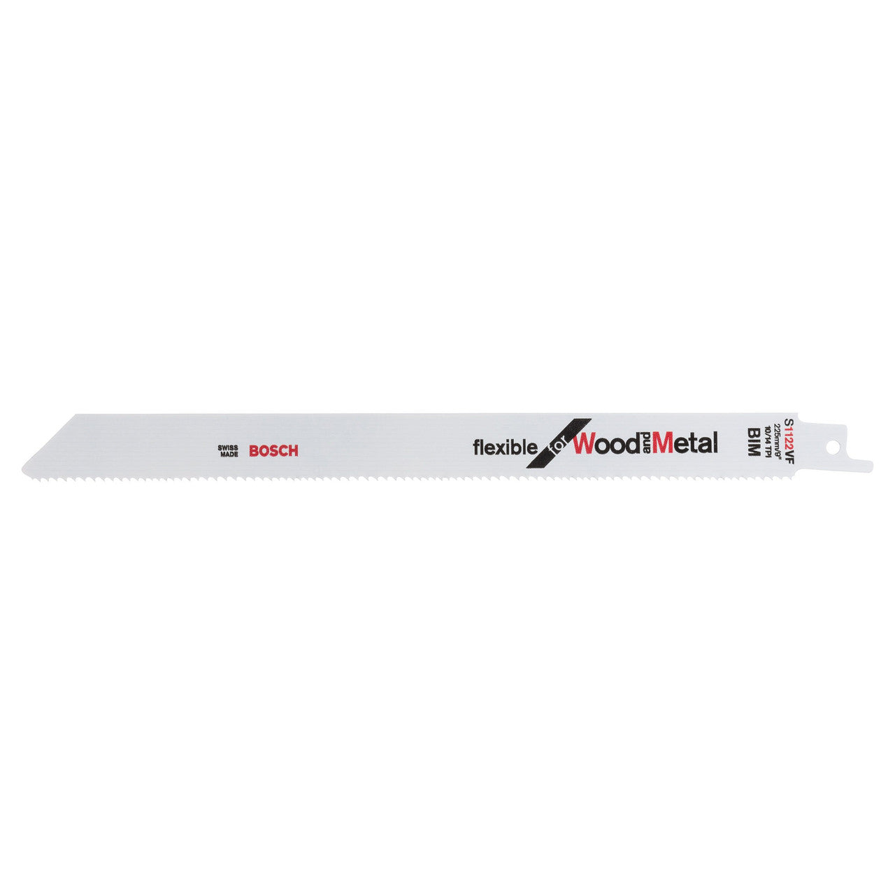 Bosch Flexible Reciprocating Saw Blades for Wood & Metal 225mm 5 Pack S1122VF