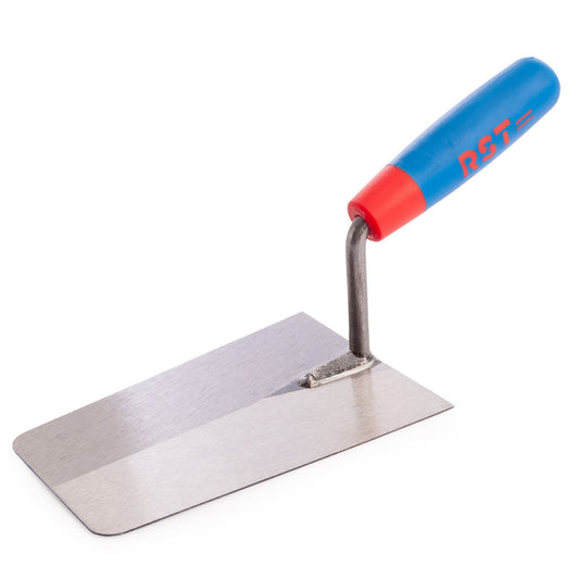 RST Bucket Trowel With Soft Touch Handle 7in Carbon Steel Blade RTR137S
