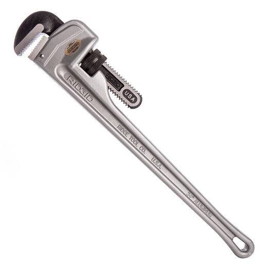 Ridgid 824 Aluminium Straight Pipe Wrench 24 Inch 600mm Capacity 80mm 3in 31105
